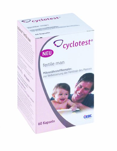 Cyclotest Fertile man - Mikronährstoffe für Männer, 1-er Pack (1 x 54 g)