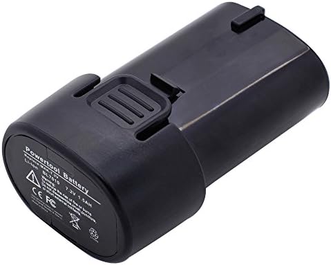 Battery2go - 1 year warranty - 7.2V Battery For Makita GN900SE, GN900SEP4, TD021D, TD020D, CL072DS, TD021DZW