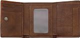 Cattlemans Cutlery WT0003 Tri-Fold Wallet with Brown Leather Construction