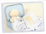Soft Baby Blanket, Baby Tuc Tuc Collection-blue