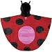 Stephen Joseph Girl's Rain Poncho, Ladybug, One Size