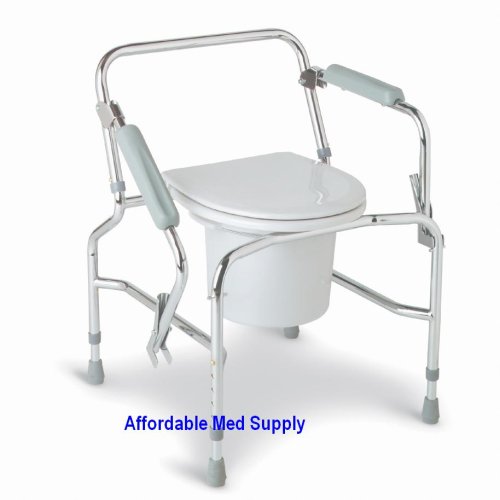 Bedside Commode - Drop Arm - All in One