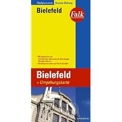 Falk Stadtplan Extra Standardfaltung Bielefeld