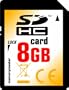 Memory Master Secure Digital High Capacitiy (SDHC) Card 8GB Speicherkarte