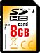 Memory Master Secure Digital High Capacitiy (SDHC) Card 8GB Speicherkarte