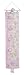 Maison Chic Children's Embroidered Growth Chart Priscilla