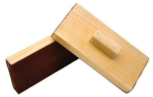 Basic Beat Pair of Natural Wood Sandblocks with Handles