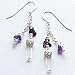 IX The Hermit Sterling Silver Earrings
