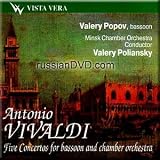 Vivaldi - Five Concertos for bassoon and chamber orchestra - Valery Popov