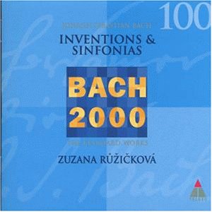 CD-Charts  Search : Inventions, Sinfonias Bwv 772 - 801 (Ruzickova)