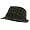 Black Band Tweed Fedora Hat - Grey W19S43E