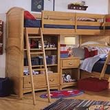 Lea Kids Austin Triple Twin Complete Bunk Bed