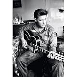 (24x36) Elvis Presley Army Uniform Music Poster Print