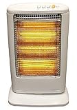 Electric halogen heater