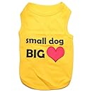 Parisian Pet Small Dog Big Heart Dog T-Shirt, XX-Small