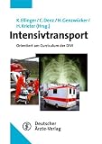 Intensivtransport: Orientiert am Curriculum der DIVI - 