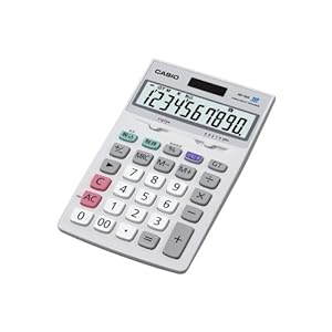 【クリックで詳細表示】CASIO ジャスト型電卓 JW-10A-N