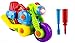 WolVol Take-A-Part Motorcycle Toy with Light and Sounds, Equipped with two Screwdrivers