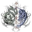 Panther & Dragon Adult T-Shirt
