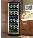 Danby Built-in or freestanding wine cooler, DWC166BLSRH (Black) (23.44