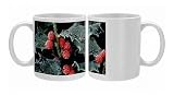 HOLLY berries with ice in winter Photo Mugs