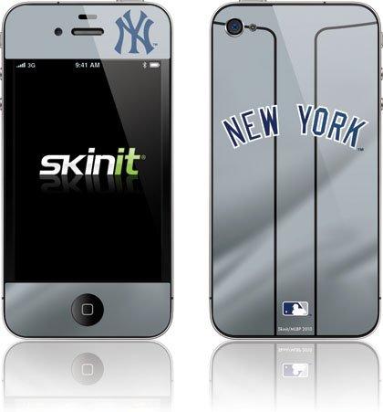 Skinit New York Yankees Alternate/Away Jersey Vinyl Skin for Apple iPhone 4 / 4S