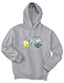 Jesus Softball (In His Name I Play) Youth Hooded Sweatshirt