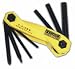 Pedro's Folding Hex Bicycle Wrench Set with Screwdrivers