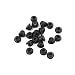 100pcs Black Tattoo Machine Needles Rubber Nipples Tattoo Supplies Accessories