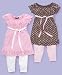 Apparel : Ferocious Chik Little Girl Polka-Dot Tunic and Leggings Set
