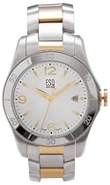 ESQ by Movado Men's Aston Two-Tone Bracelet Silver Dial Watch #07301175