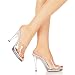 Lucious Women's SOCIALITE-401/402/408 4 3/4" Heel Open Toe Mule/Sandal, Available in 3 Styles