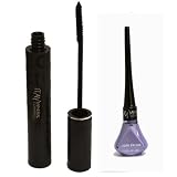 Itay Beauty Mineral Cosmetics Gel-Based Volumizing Black Mascara + Luxurious Liquid Eyeliner In 