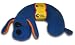 Critter Piller Kids Travel Pillow - Blue Dog
