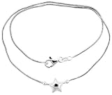 Sterling Silver Bracelet with Star Slide 7