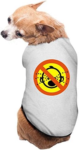Funny NO Cry Babies Sign Dog Jackets Puppy Clothes Beds