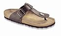 Birkenstock MEDINA BF 46791, Unisex - Erwachsene Sandalen/Zehentrenner, schwarz, (SCHWARZ), normales Fussbett
