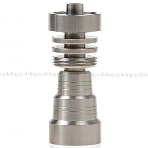 ROCKBROS Fully Adjustable Pure Domeless Titanium Nail Ti Nail 14mm/18mm Male & Female Grade 2 Smoke Cigarette Pipe Smoking pipes