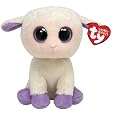 Cheap Deals on TY Basket Beanie Baby - LILY the Cream Lamb (3.5 inch)