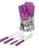 Zeller 24941 Besteck-Set, 17-teilig, lila