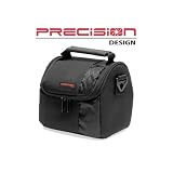 Precision Design Camcorder Padded Carrying Case for Canon DC22, DC230, DC220, DC210, DC310, DC320, DC330, DC40, DC50, FS11, FS10, FS100, HR10, HG10, VIXIA HF10, VIXIA HF100, VIXIA HV30, VIXIA HG10, VIXIA HR10, VIXIA HV20, ZR850, ZR830 & ZR800 Camcorders