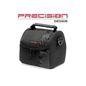 Precision Design Camcorder Padded Carrying Case for Panasonic HDC-SD5, SDR-H200, SDR-S10, PV-GS80, PV-GS83, PV-GS85, SDR-H18, VDR-D200, HDC-SD9, HDC-HS9, HDC-SD5BNDL, SDR-SW20S, SDR-SW20R, SDR-S10P1, SDR-S7K, SDR-S7S, SDR-H60, SDR-H40, SDR-H18, VDR-D50 & PV-GS90 Camcorders