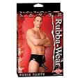 Rubba Wear Penis Pants, Black, One Size