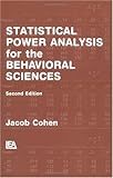 Statistical Power Analysis for the Behavioral Sciences