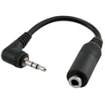 Universal 2.5 Male to 3.5 Female Headphone/Adaptor