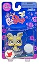 Littlest Pet Shop Littlest Single Figure Yorkie Puppy Dog with Ball