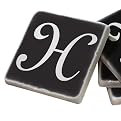 Marble Coaster Set H - Black