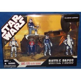 41WFgAhYnlL Star Wars Battle Pack: ARC 170 Elite Squad