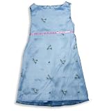 Hartstrings - Girls Sleeveless Organza Floral Dress, Blue