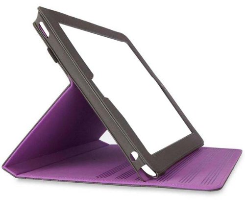 Belkin Flip Folio Stand f&uuml;r Apple iPad 2 lila/grau Preisvergleich